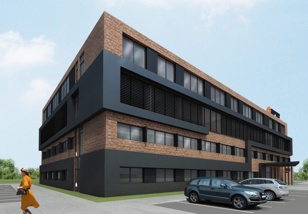 Budynek biurowy Gaz System Wrocław wspólnie z arch. Markiem Dubielem – 02