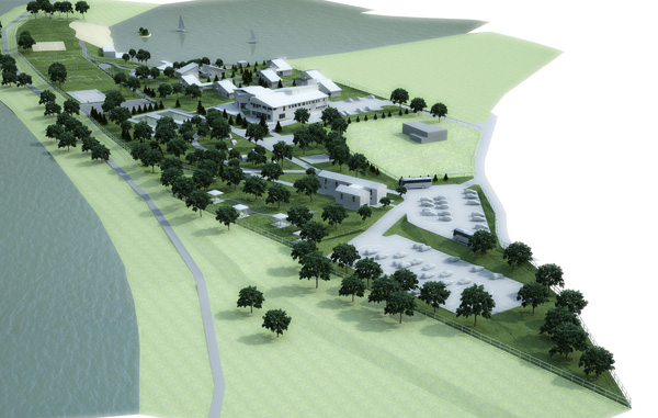 2009 – Projekt rewitalizacji ośrodka H2O w Ochabach współpraca arch. Marek Sojka