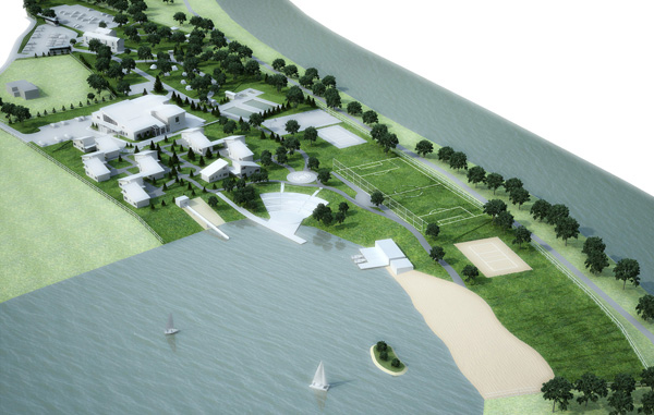 Projekt rewitalizacji ośrodka H2O w Ochabach współpraca arch. Marek Sojka – 03